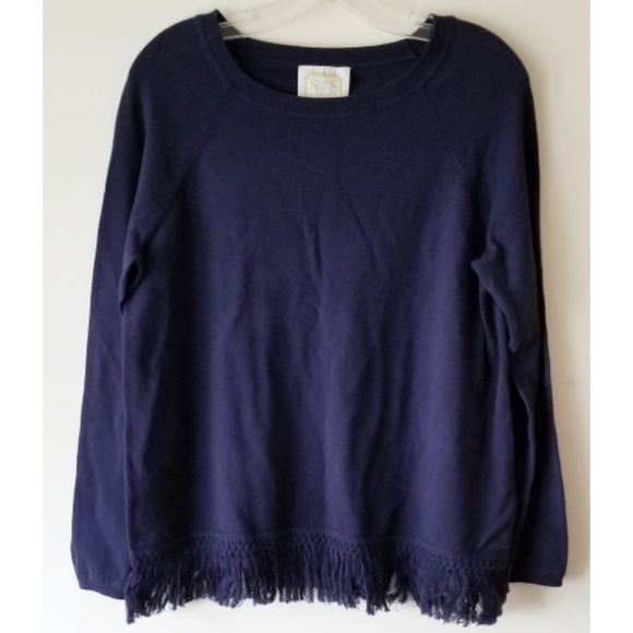 Sail to Sable Tops - Sail to Sable Tassel Pullover Sweater Top size M